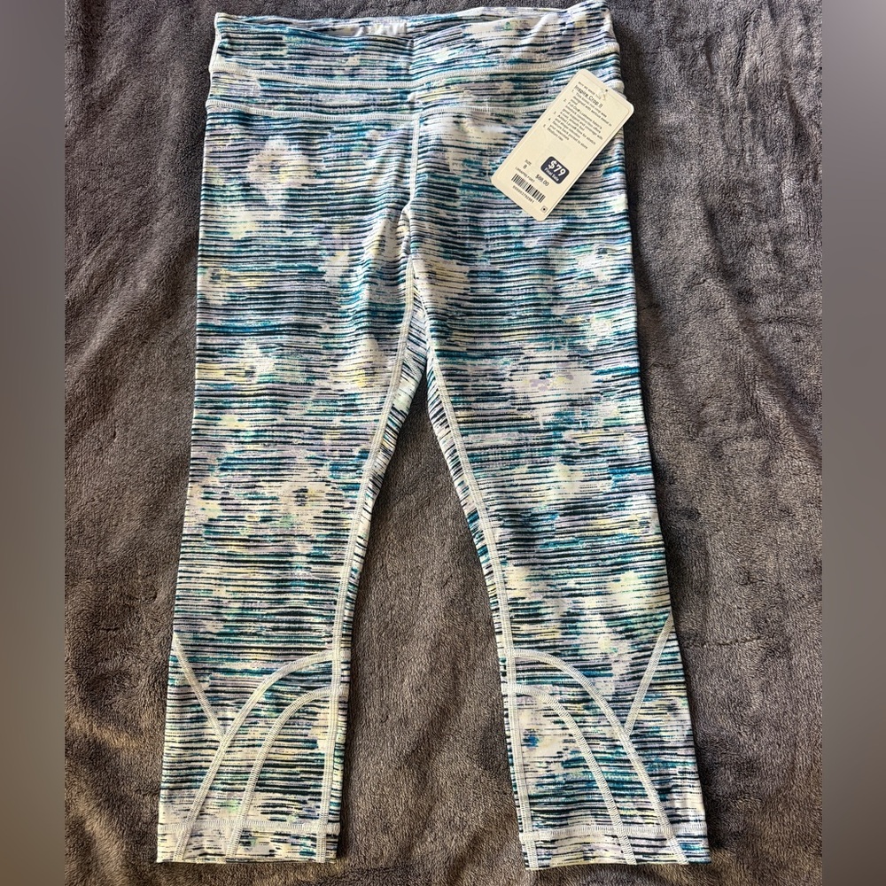 lululemon Blurry Belle Run Inspire Cropped Leggings